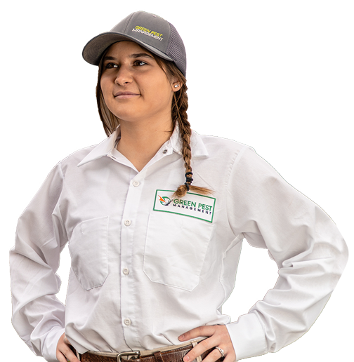 Green Pest Management female technician