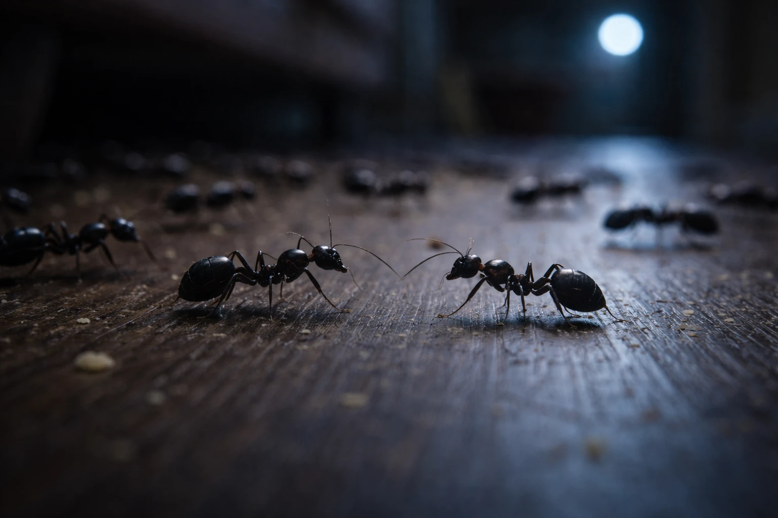 ants crawling in the house at night, ant infestation in home