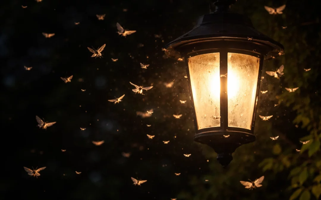 Nocturnal Insects: Discovering Bugs Most Active at Night – Roaches, Moths, Fireflies & More.