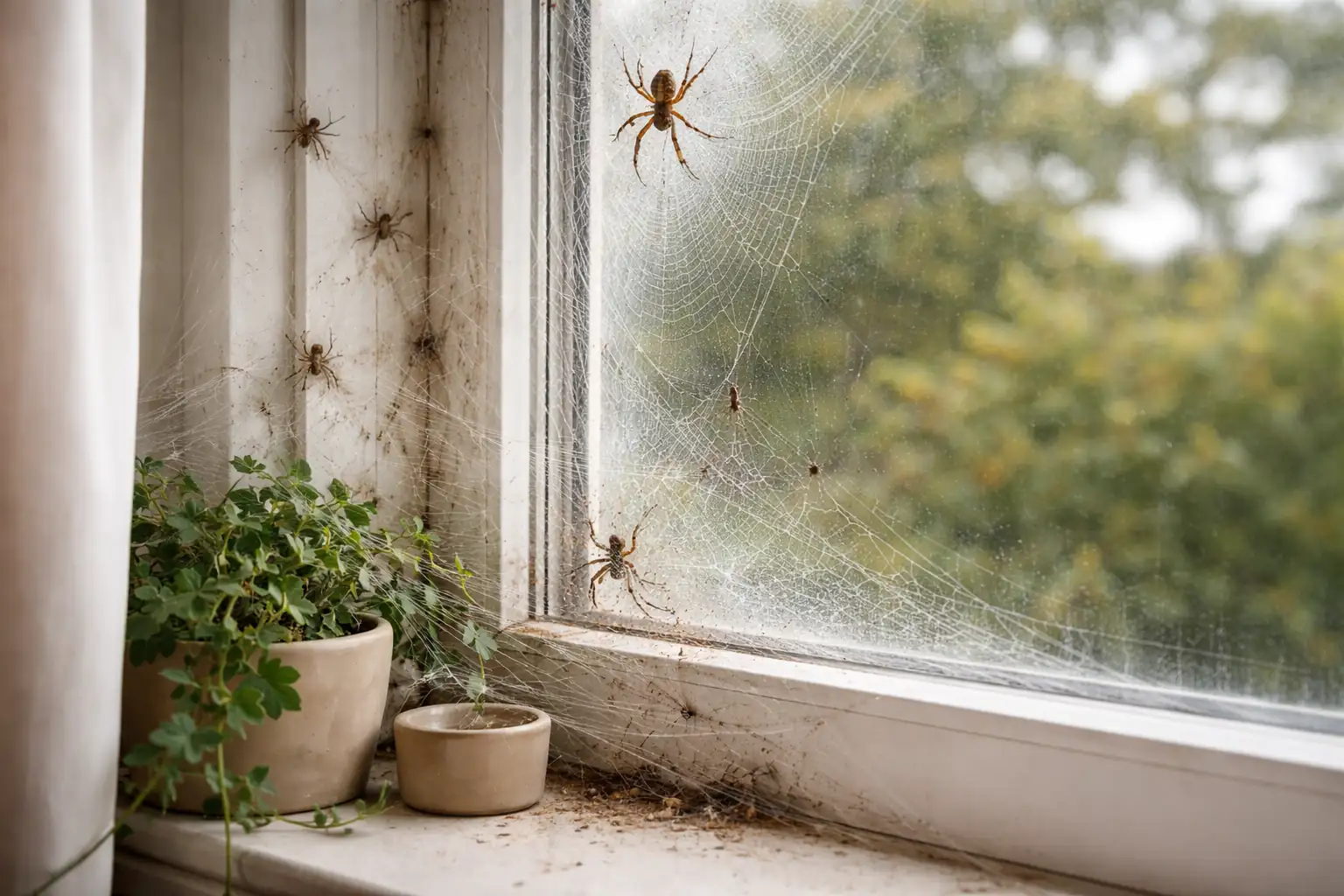 spider infestation at a Tennissee home. 