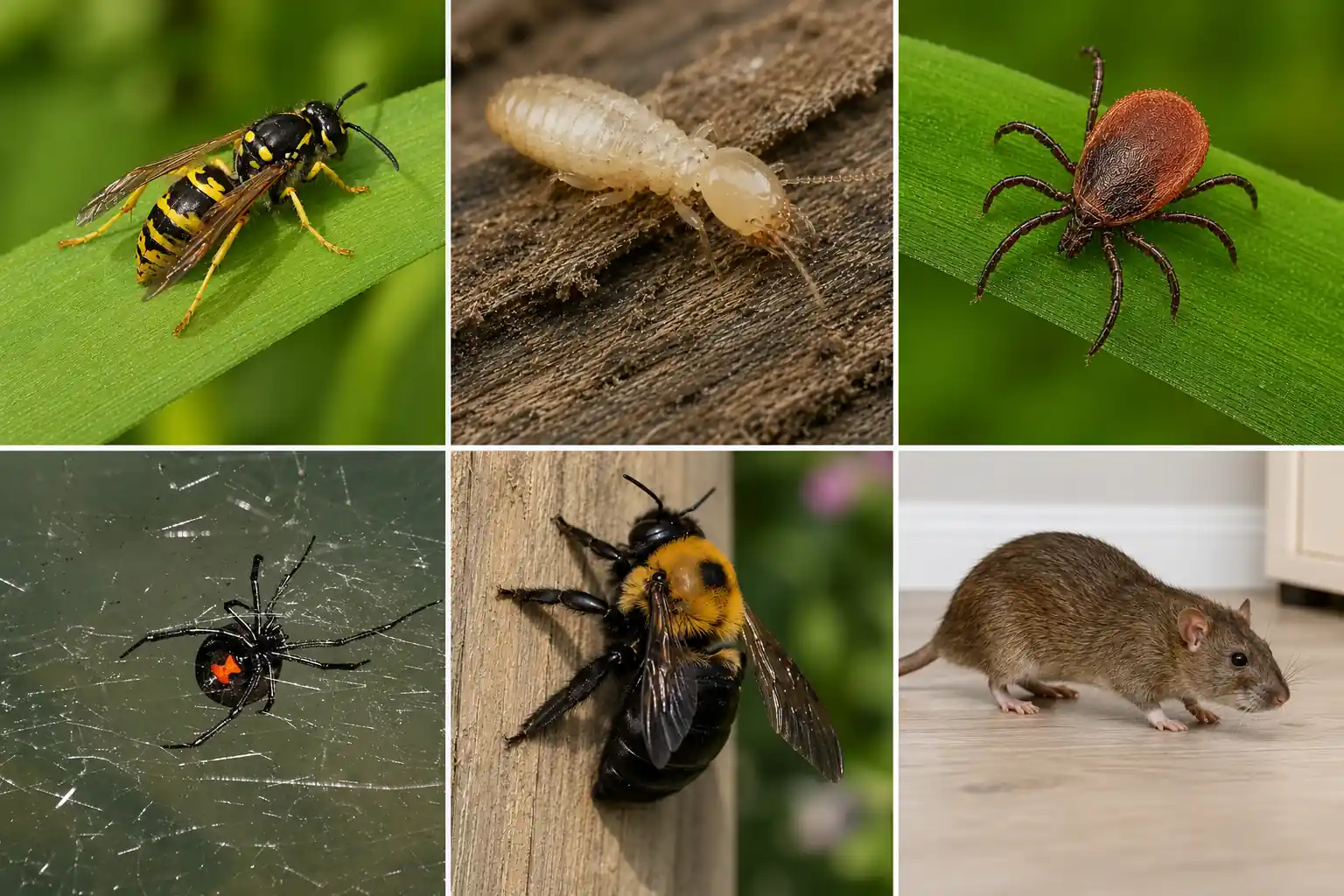 pest control in hockessin, de: get rid of spiders, wasps, bees, ants and other pests