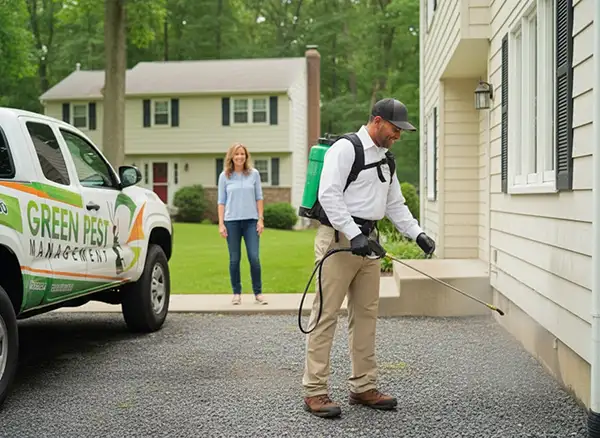 pest control teachnician in PA taking care of home