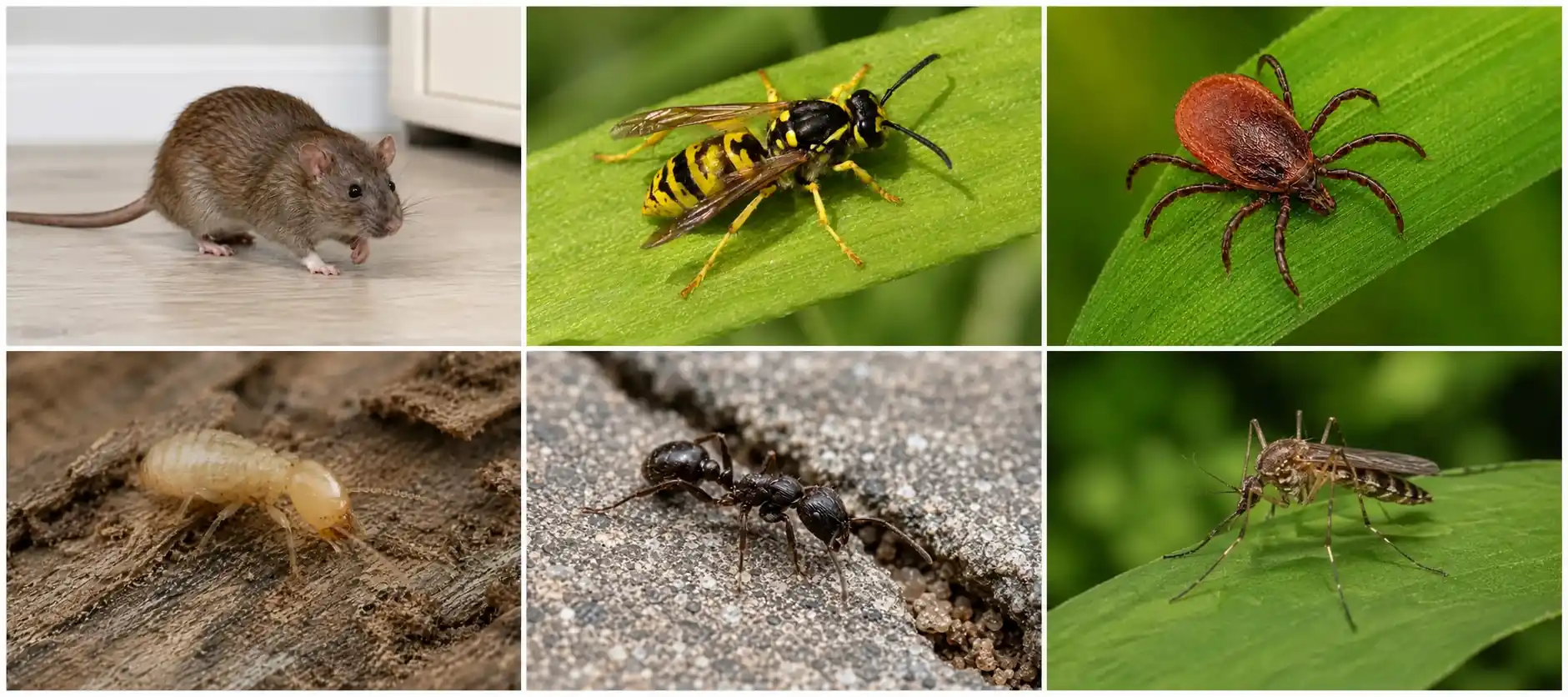 Pest control in Newark, Delaware - get rid of rats, wasps, ticks, termites and ants, and other pests.
